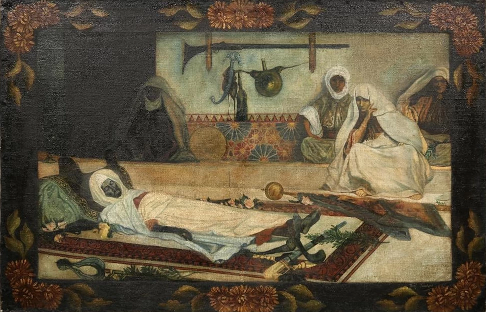 Jean - Joseph Benjamin, Constant, Il giorno del funerale